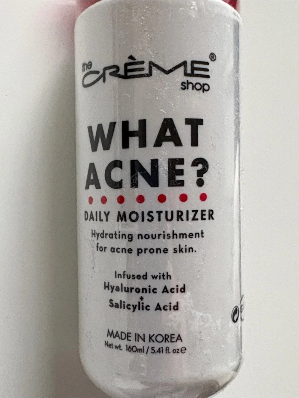 NWT The Creme Shop What Acne? Daily Moisturizer